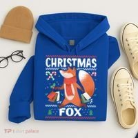 Christmas Fox For Xmas Gift Hoodie thumb 4
