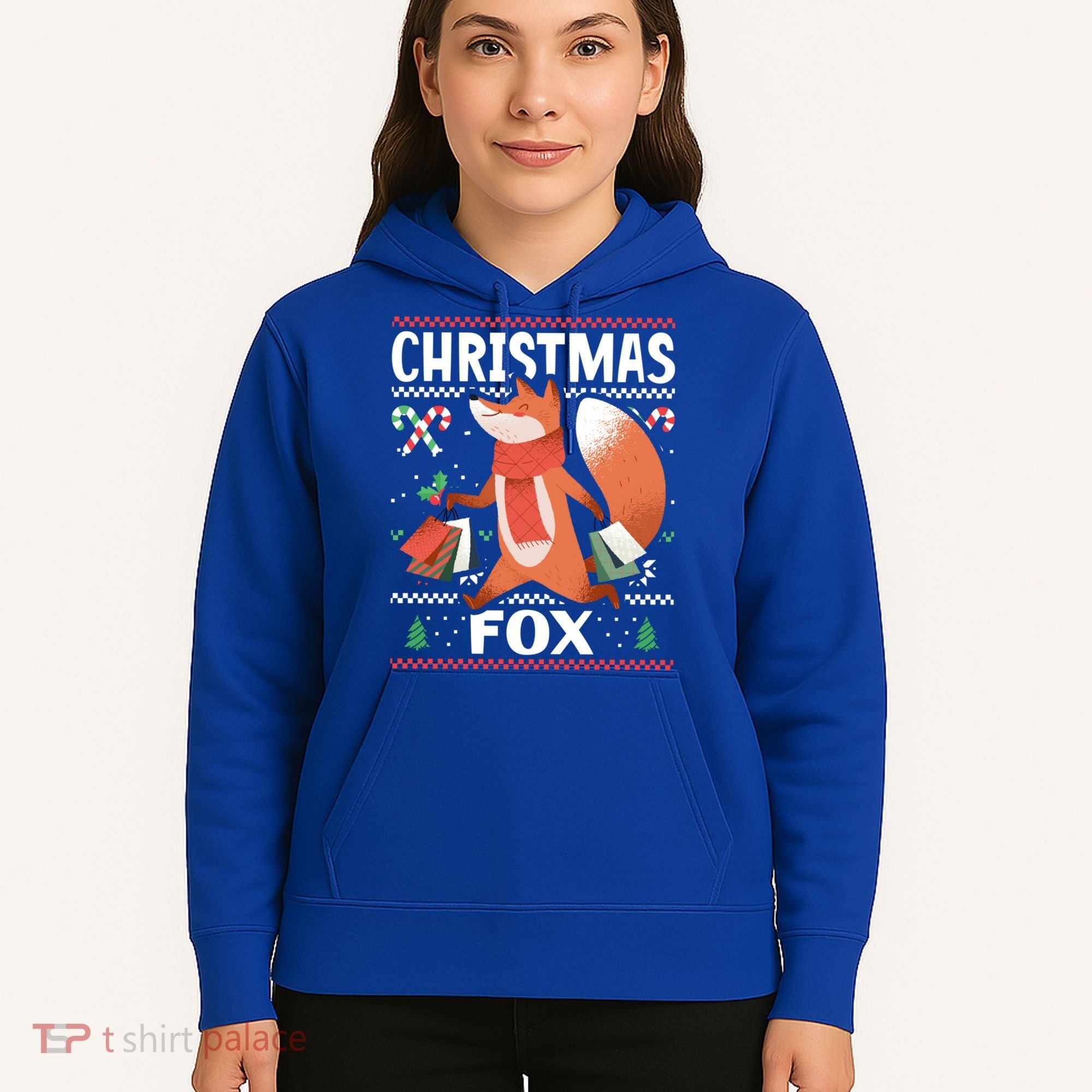 Christmas Fox For Xmas Gift Hoodie