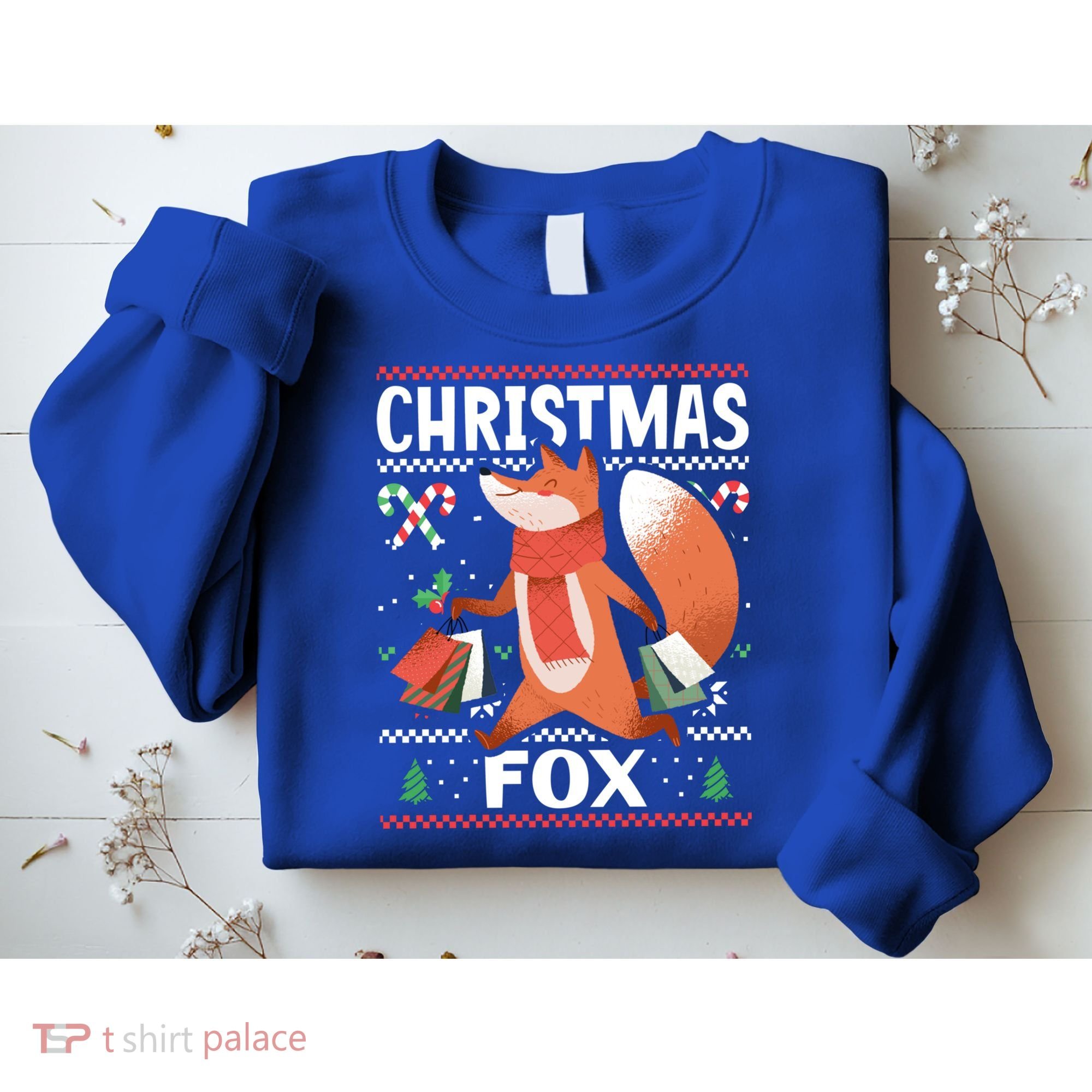 Christmas Fox For Xmas Gift Sweatshirt