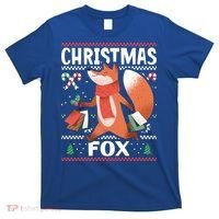 Christmas Fox For Xmas Gift T-Shirt thumb 0