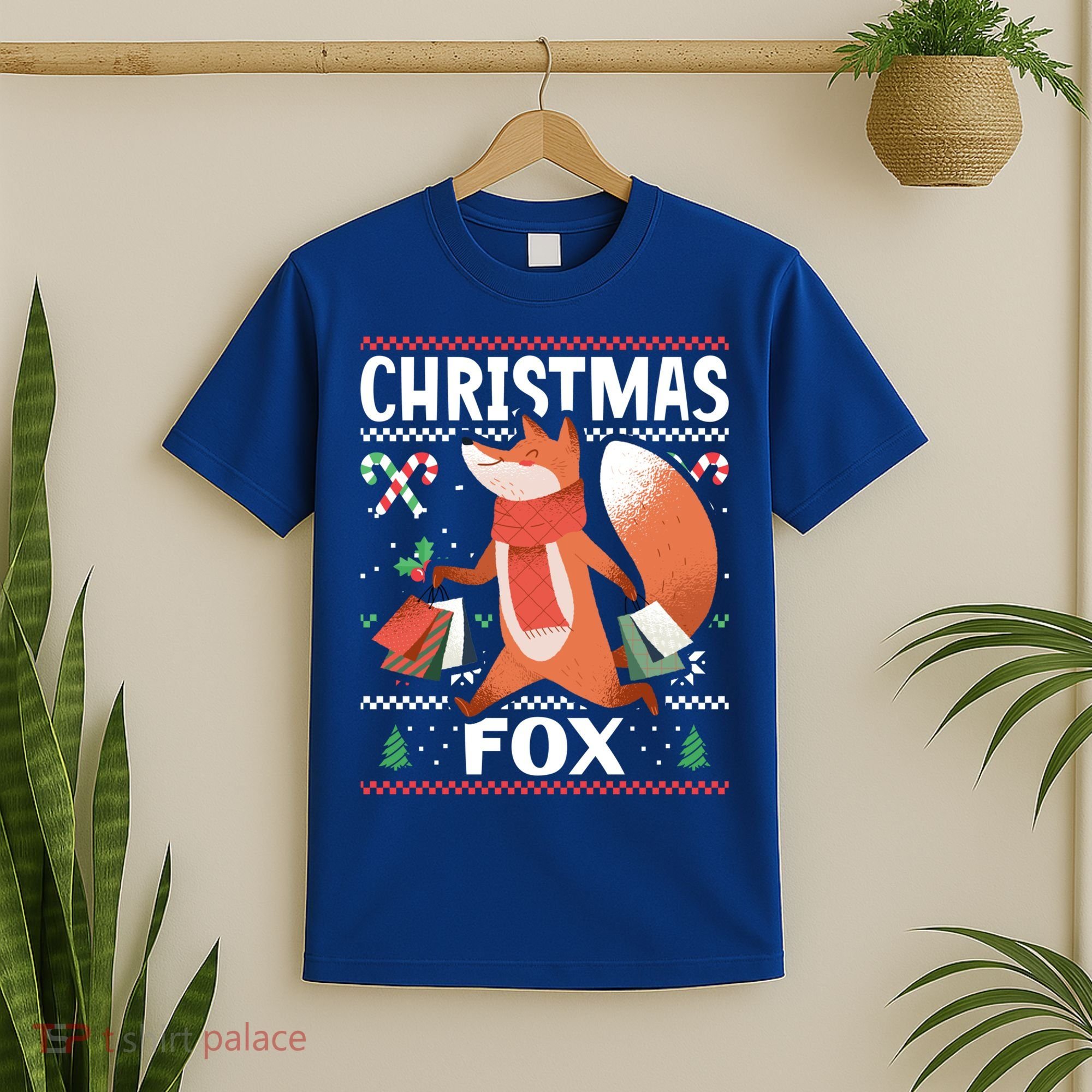 Christmas Fox For Xmas Gift T-Shirt