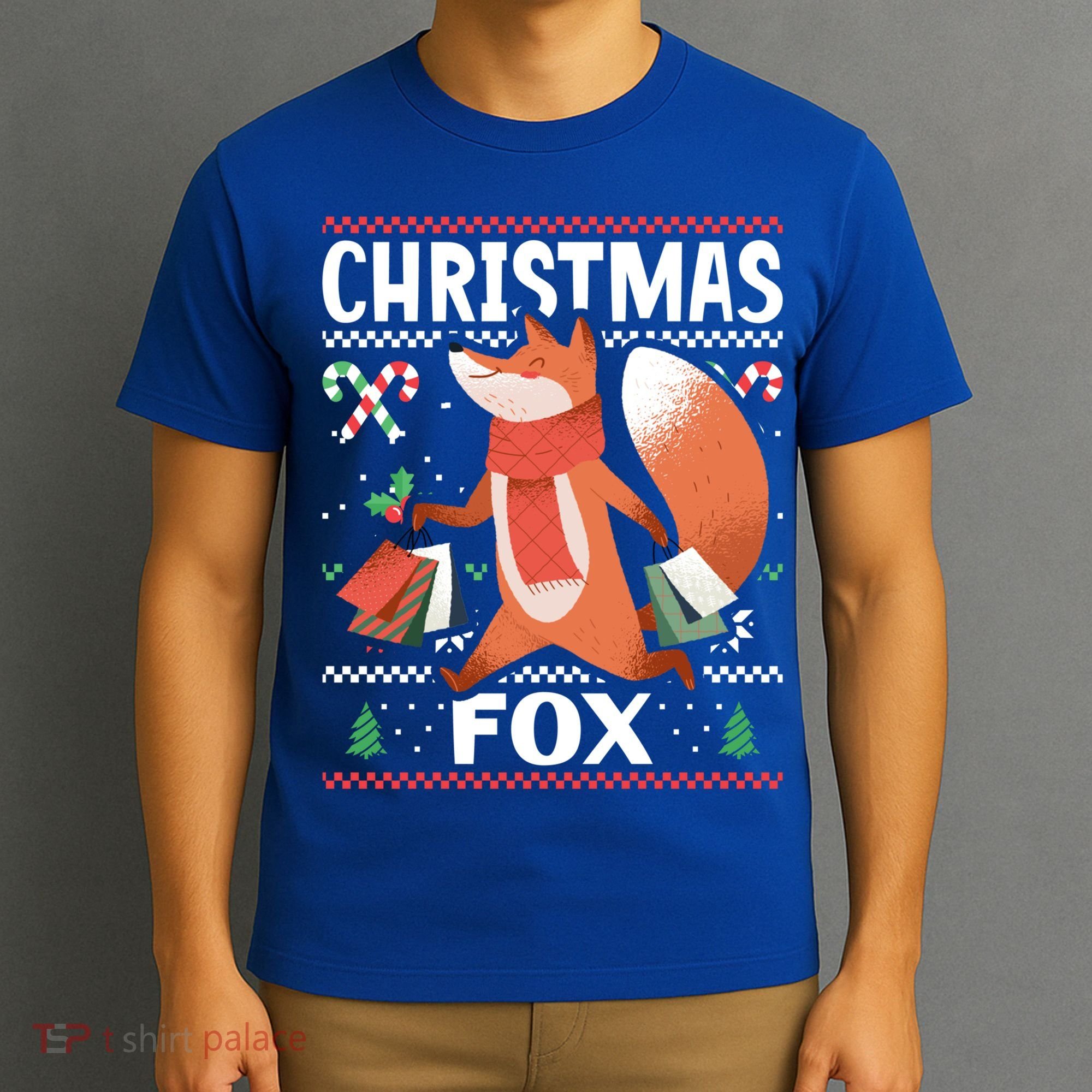 Christmas Fox For Xmas Gift T-Shirt