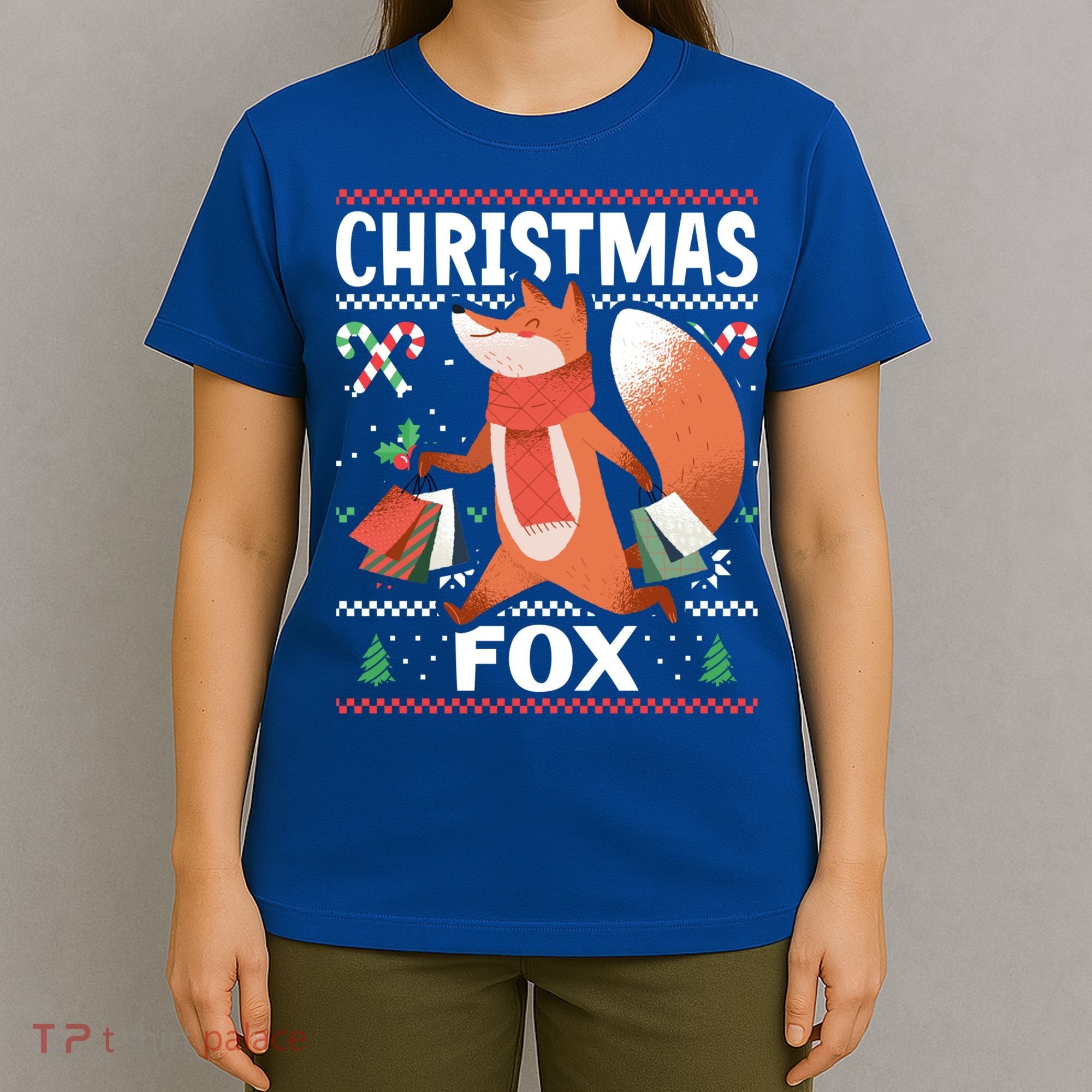 Christmas Fox For Xmas Gift T-Shirt