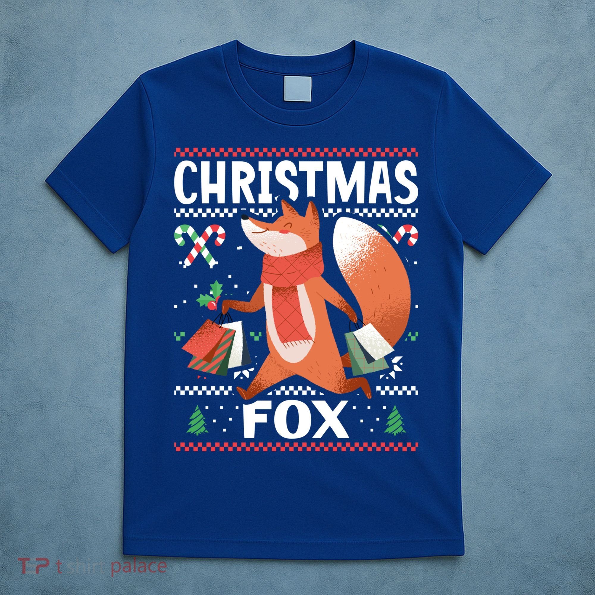 Christmas Fox For Xmas Gift T-Shirt