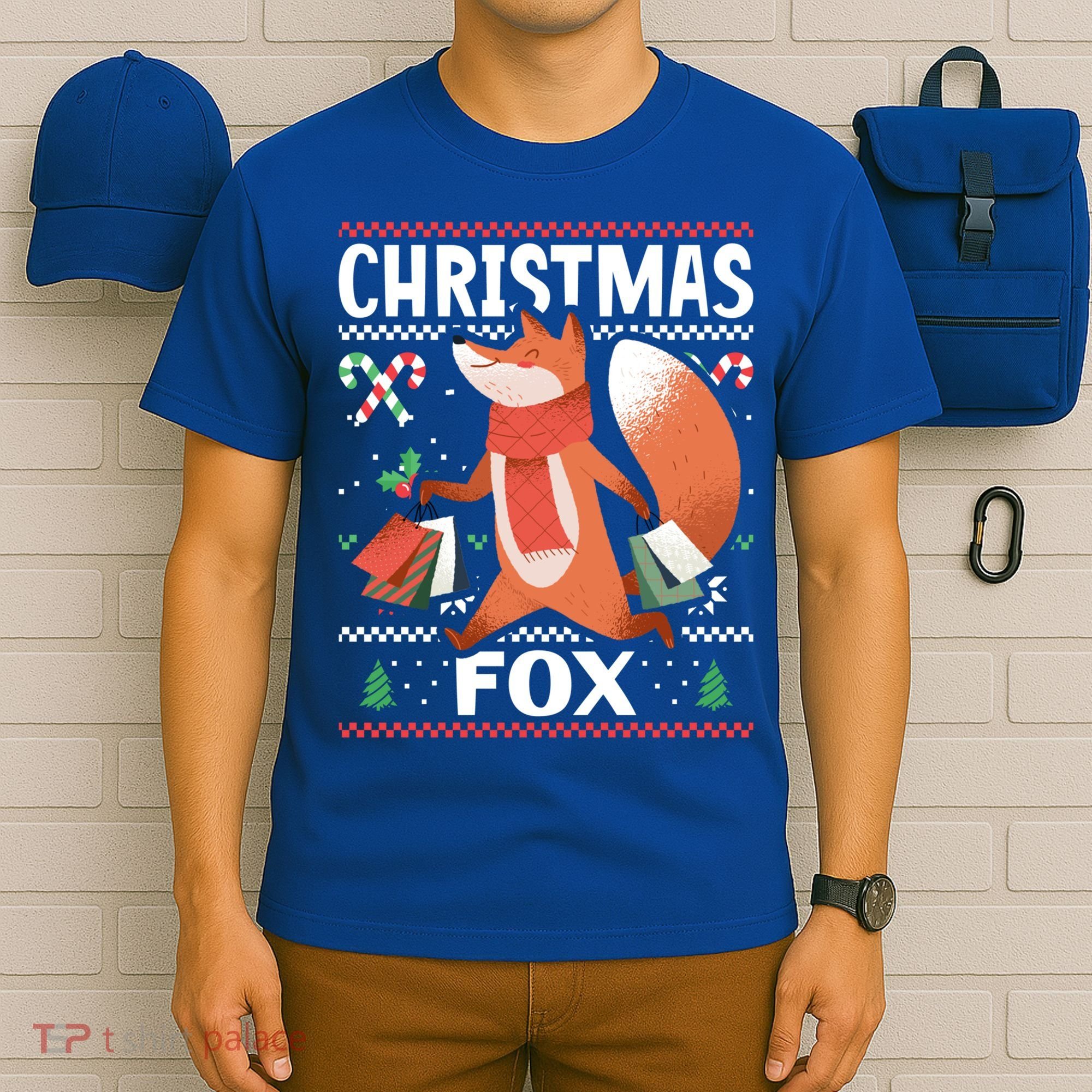 Christmas Fox For Xmas Gift T-Shirt