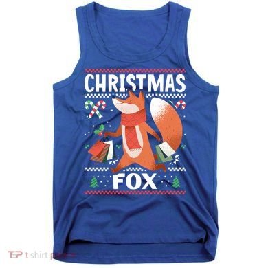Christmas Fox For Xmas Gift Tank Top