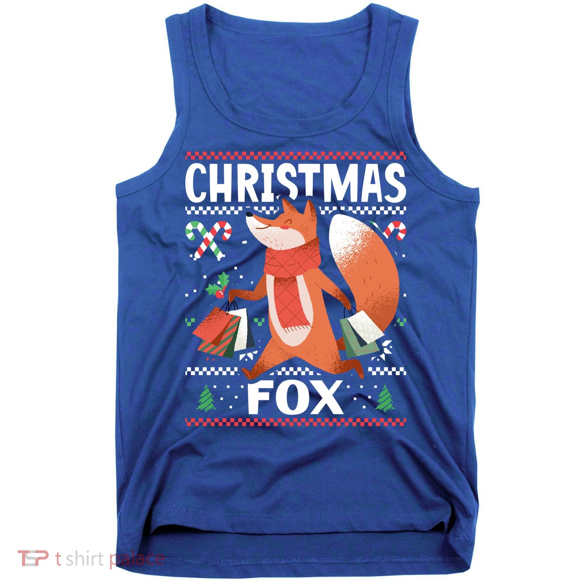 Christmas Fox For Xmas Gift Tank Top