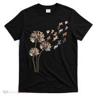 Chihuahua Flower Fly Dandelion Chihuahua Funny Dog Lover V Neck T-Shirt thumb 0