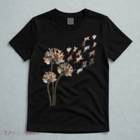Chihuahua Flower Fly Dandelion Chihuahua Funny Dog Lover V Neck T-Shirt thumb 5