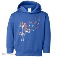 Cats Flower Fly Dandelion Gift Toddler Hoodie thumb 0