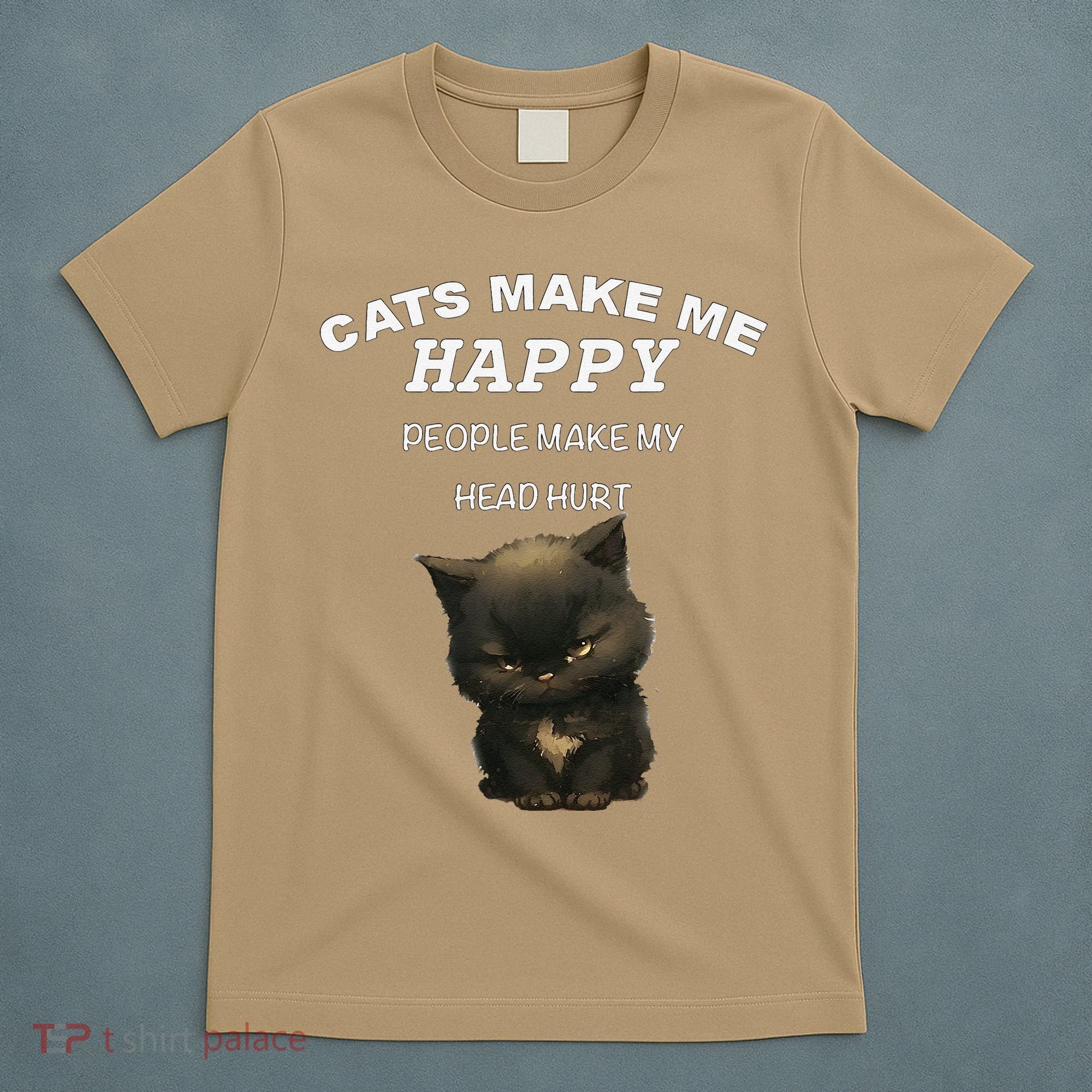 Cat ForWomen Funny Cat For Cat DadMom Love T-Shirt