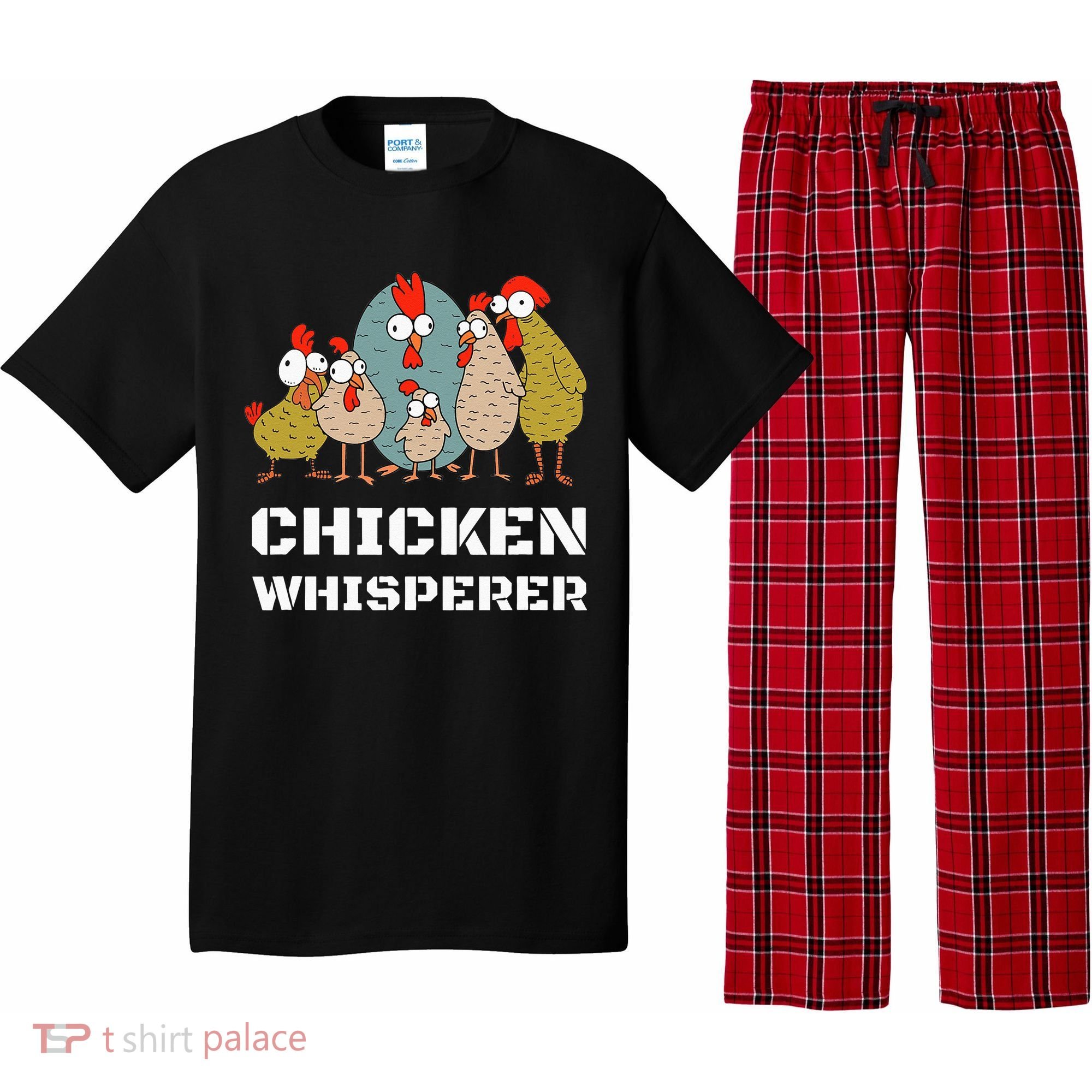 Chickens For Farmers Chicken Keepers & Chicken Whisperer Pajama Set