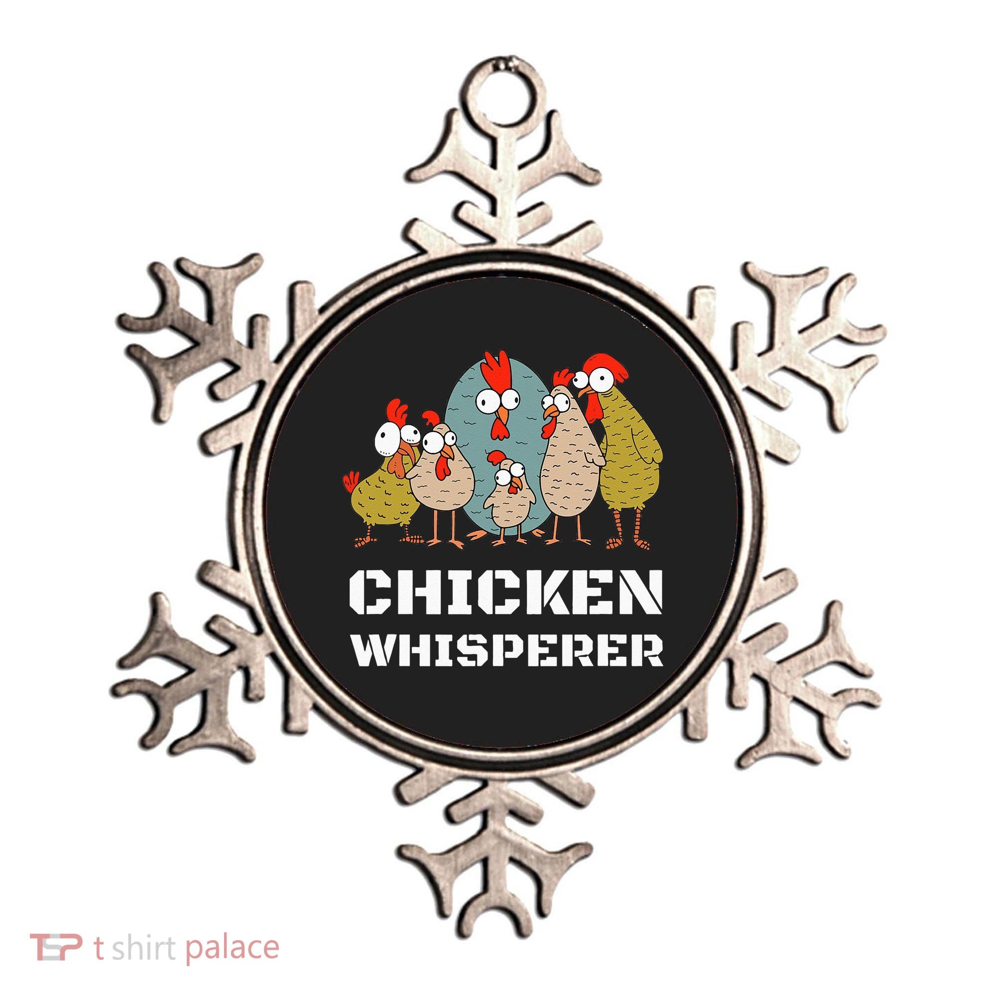 Chickens For Farmers Chicken Keepers & Chicken Whisperer Ornament