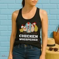 Chickens For Farmers Chicken Keepers & Chicken Whisperer Women's Tank Top thumb 2