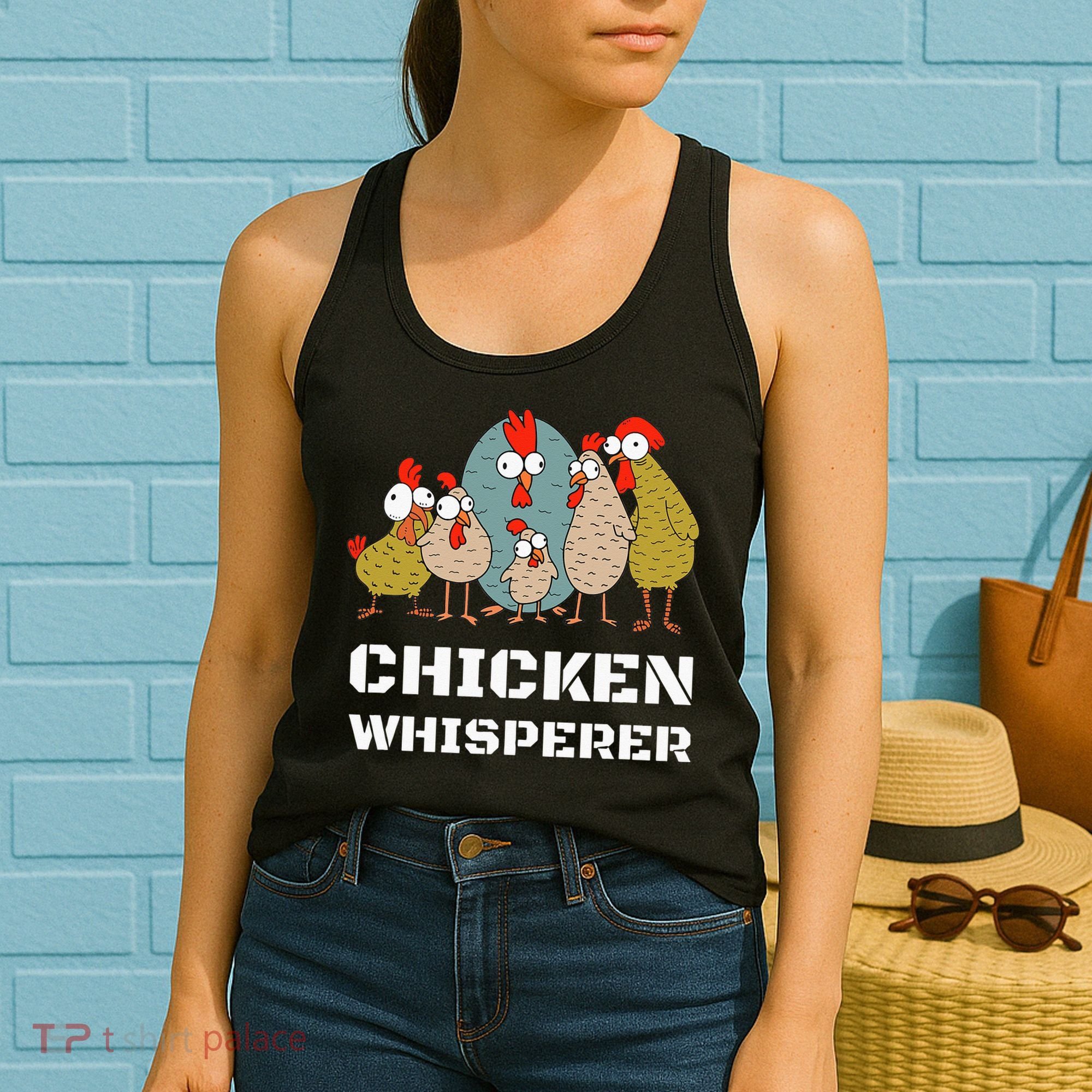 Chickens For Farmers Chicken Keepers & Chicken Whisperer Women's Tank Top