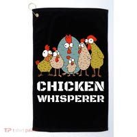 Chickens For Farmers Chicken Keepers & Chicken Whisperer Golf Towel thumb 0