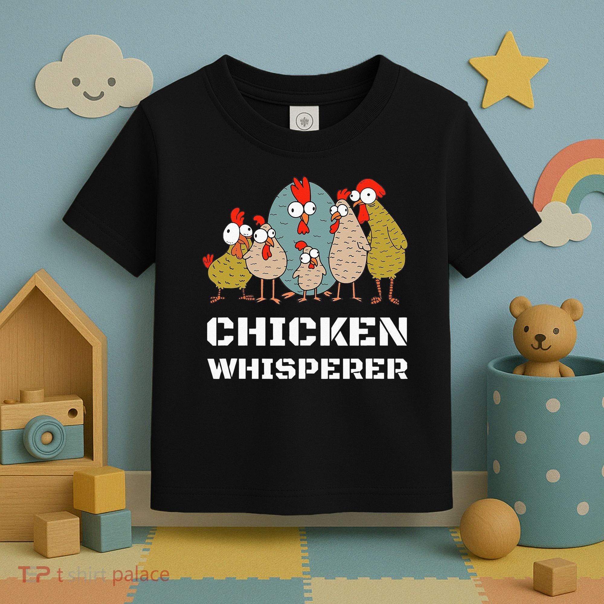 Chickens For Farmers Chicken Keepers & Chicken Whisperer Toddler T-Shirt