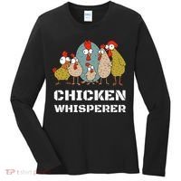 Chickens For Farmers Chicken Keepers & Chicken Whisperer Women's Long Sleeve Shirt thumb 0