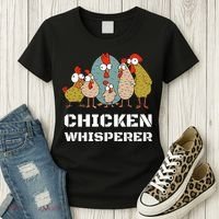 Chickens For Farmers Chicken Keepers & Chicken Whisperer Women's T-Shirt thumb 3