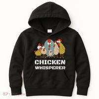 Chickens For Farmers Chicken Keepers & Chicken Whisperer Kids Hoodie thumb 0