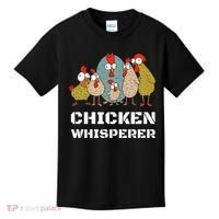 Chickens For Farmers Chicken Keepers & Chicken Whisperer Kids T-Shirt thumb 0