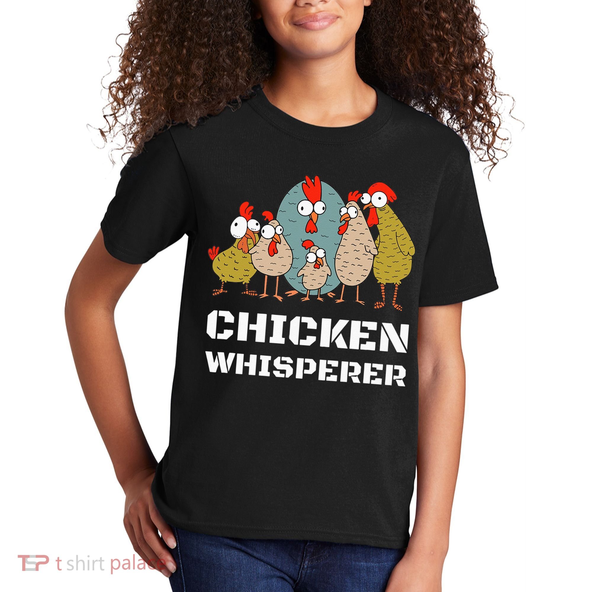 Chickens For Farmers Chicken Keepers & Chicken Whisperer Kids T-Shirt