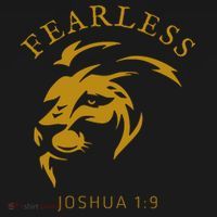 Christian Faith Fearless Joshua 1:9 Lion Of Judah Gift T-Shirt thumb 7