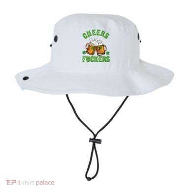 Cheers Fuckers Funny St Patrick's Day Beer Bucket Hat