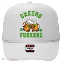 Cheers Fuckers Funny St Patrick's Day Beer Hat thumb 0