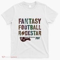 Cute Fantasy Football Rockstar King Rockstar Newbie King T-Shirt thumb 0