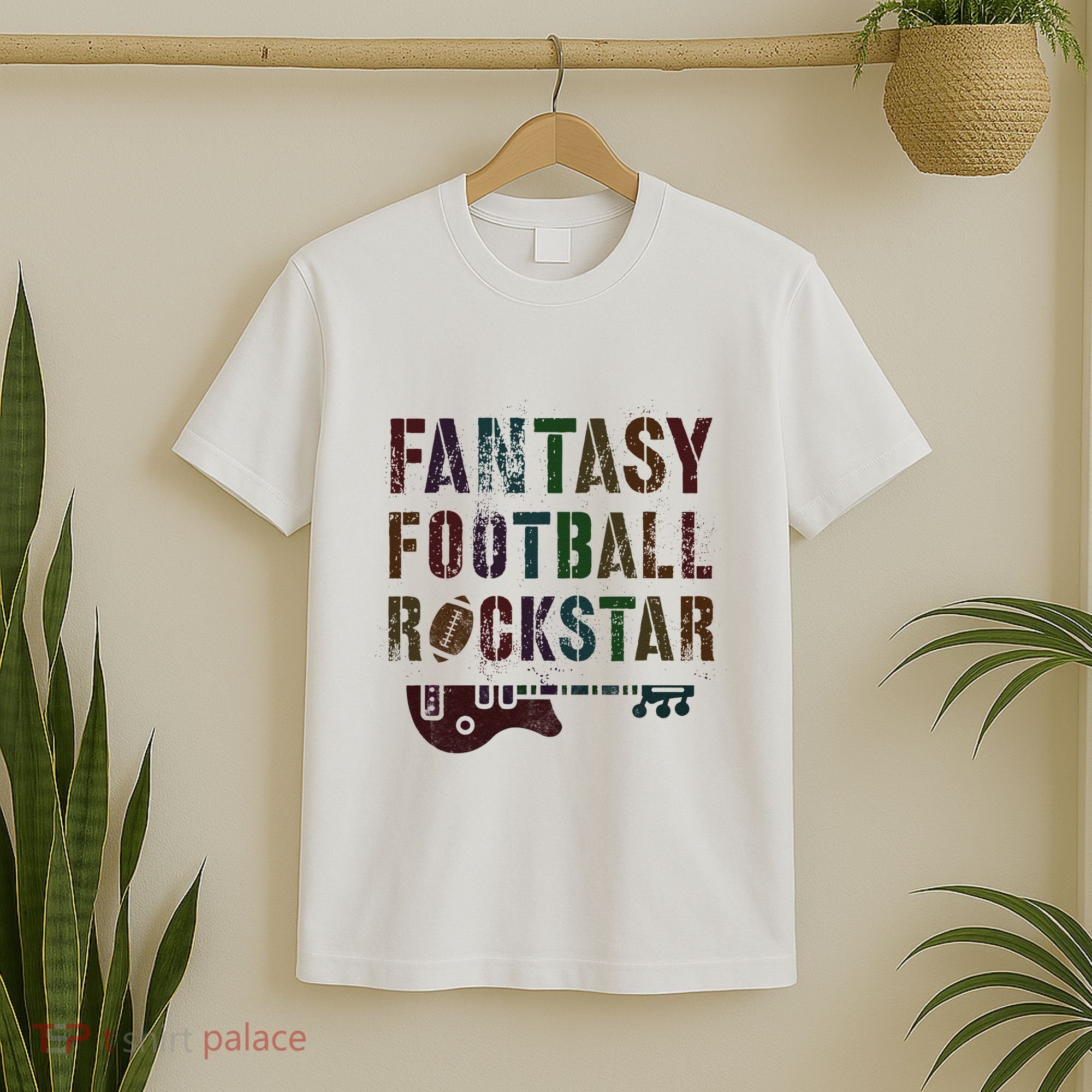 Cute Fantasy Football Rockstar King Rockstar Newbie King T-Shirt