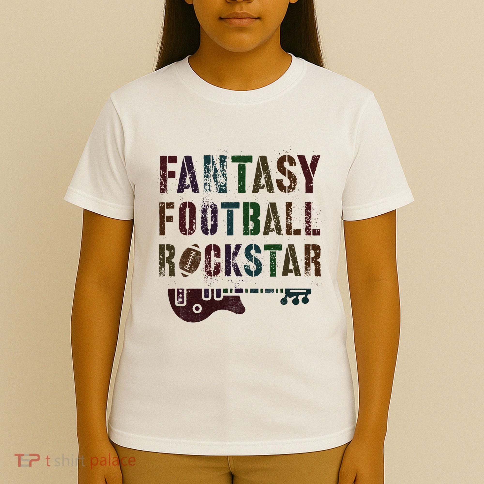 Cute Fantasy Football Rockstar King Rockstar Newbie King T-Shirt
