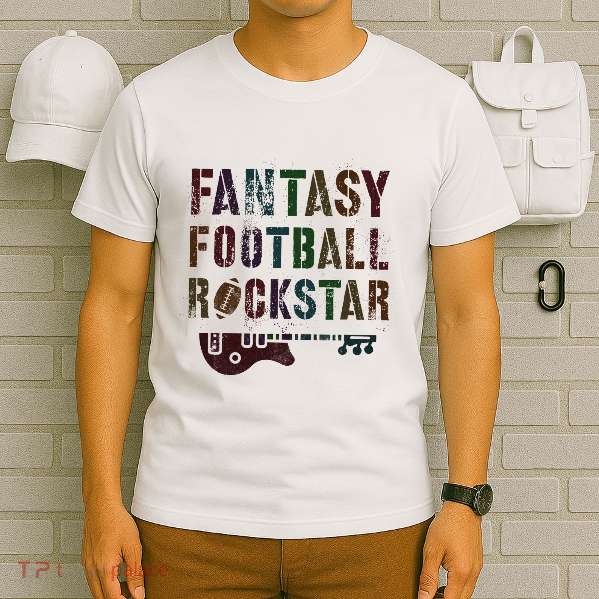 Cute Fantasy Football Rockstar King Rockstar Newbie King T-Shirt