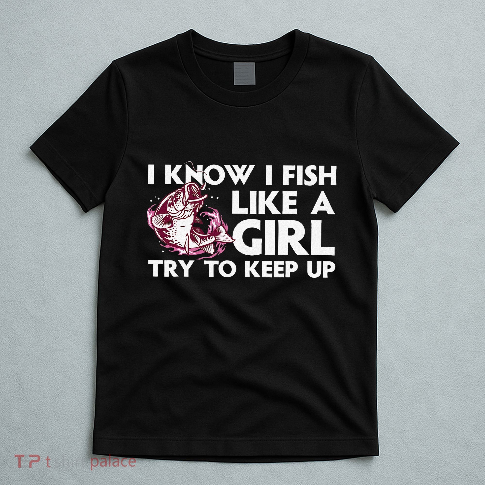 Cool Fishing For Trout Angler Bass Fish Hunting T-Shirt