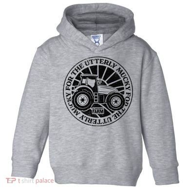 ClarksonS Farm For The Utterly Mucky Toddler Hoodie