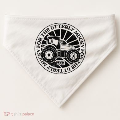 ClarksonS Farm For The Utterly Mucky USA-Made Doggie Bandana