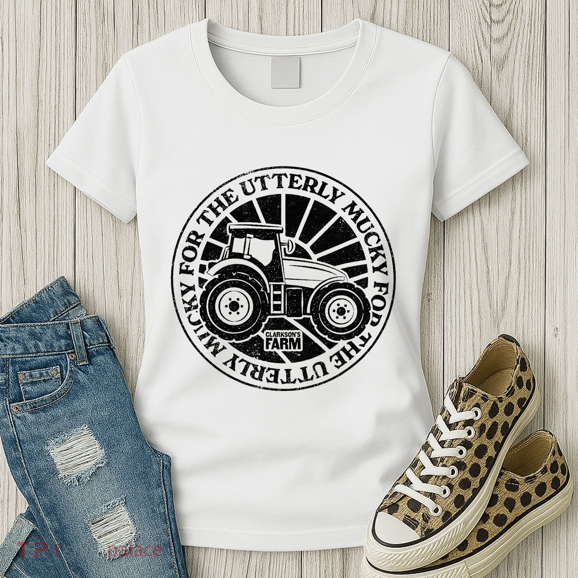 ClarksonS Farm For The Utterly Mucky Women's T-Shirt