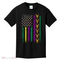 Crawfish Fleur-De-Lis Flag Mardi Gras  Kids T-Shirt thumb 0