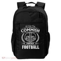 Commissioner Fantasy Football Funny Commish Backpack thumb 0