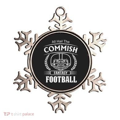 Commissioner Fantasy Football Funny Commish Ornament