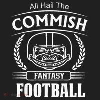 Commissioner Fantasy Football Funny Commish Golf Towel thumb 3