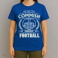 Commissioner Fantasy Football Funny Commish T-Shirt thumb 4