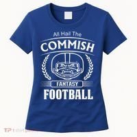 Commissioner Fantasy Football Funny Commish Women's T-Shirt thumb 0