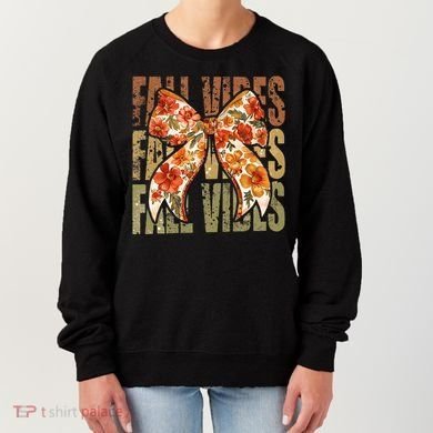 Coquette Floral Fall Vibes Autumn Women's Sweatshirt