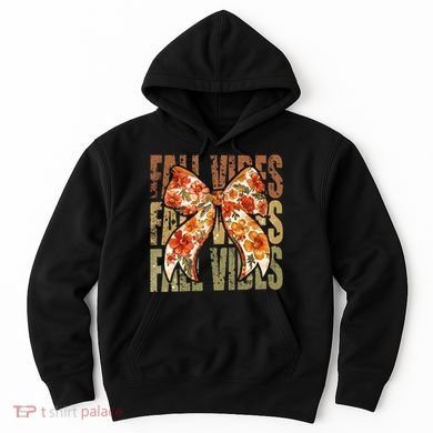Coquette Floral Fall Vibes Autumn Hoodie