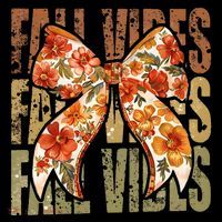 Coquette Floral Fall Vibes Autumn Mousepad thumb 1
