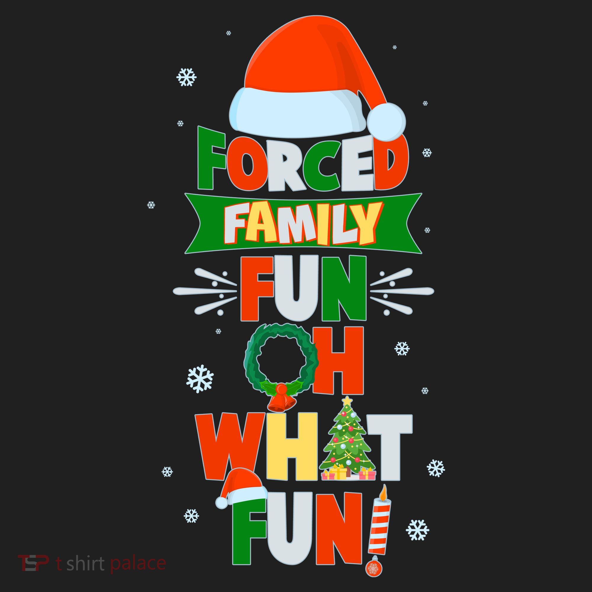 Christmas Forced Family Fun Oh What Fun Tumbler