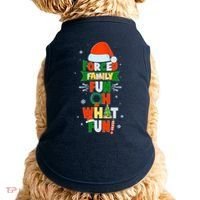 Christmas Forced Family Fun Oh What Fun Doggie Tank thumb 0