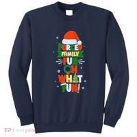 Christmas Forced Family Fun Oh What Fun Sweatshirt thumb 0