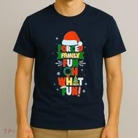 Christmas Forced Family Fun Oh What Fun T-Shirt thumb 3